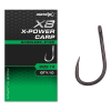  Fox Matrix X8 - X-Power Carp Barbless Eyed 14 Hooks szakáll nélküli horog 10db (GHK193)
