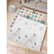 FOXTER habtapi játszószőnyeg (180x200) - Kék hegyek játszószőnyeg