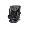 FOXTER One I-Size 360°-ban forgatható ISOFIX gyermekülés (40-150 cm) - Black-Grey