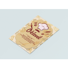  Főzős oklevél ajándéktárgy