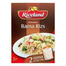  Főzőtasakos rizs RICELAND Barna 2x125g alapvető élelmiszer
