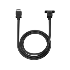 FRACTAL DESIGN 10Gbps USB-C apa(19pin) - USB-C apa Bővítőkábel E Modell - Fekete (1m) (FD-A-USBC-002) kábel és adapter