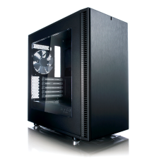 FRACTAL DESIGN Define Mini C Window Számítógépház - Fekete számítógép ház