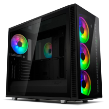 FRACTAL DESIGN Define S2 Vision RGB Számítógépház - Fekete számítógép ház