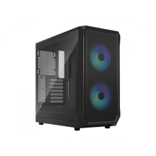 FRACTAL DESIGN Focus 2 RGB Black TG számítógép ház