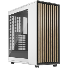 FRACTAL DESIGN North Chalk White TG Clear számítógép ház