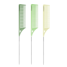 FRAMAR DREAMWEAVER melírozó fésű zöld PLANT MOM (3 db) (CMB-DW-PLM) fésű