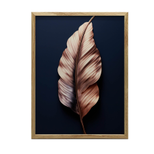 FRAME FALI PLAKÁT ARANY KERET LUXUS LEVÉS ROSE GOLD 50x70 grafika, keretezett kép