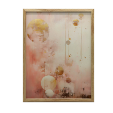 FRAME FALI PLAKÁT GOLDEN DREAMS ARANY KERET 70x100 CM grafika, keretezett kép
