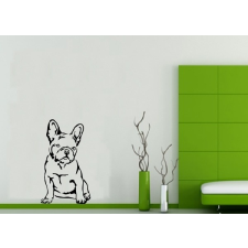  Francia Bulldog üllő falmatrica 3 tapéta, díszléc és más dekoráció