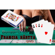 Francia kártya pakli / póker kártya kártyajáték