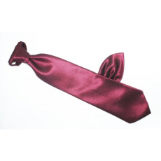  Francia nyakkendő,díszzsebkendővel - Bordó mintás