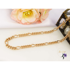  Frank-50 gold filled csavart szemes nyaklánc-18k nyaklánc