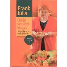 Frank Júlia Óriás szakácskönyv gasztronómia