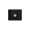 Franke KBK 110-50 Kubus Fraceram kerámia munkalap alá építhető, antracit matt színű mosogatótálca,126.0380.350,54.5x44.5cm