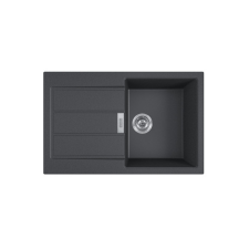 Franke S2D 611-78 Sirius 2 mosogatótálca,78x50cm,fekete,143.0590.196 mosogatótálca