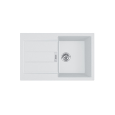 Franke S2D 611-78 Sirius 2 mosogatótálca,78x50cm,gleccser fehér,143.0590.159 mosogatótálca