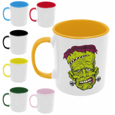  Frankenstein fej - Színes Bögre bögrék, csészék