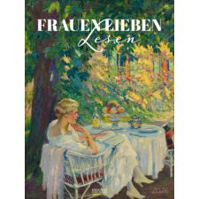  Frauen lieben Lesen 2026 naptár, kalendárium