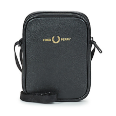 Fred Perry Kistáskák SCOTCHGRAIN LEATHER SIDE BAG Fekete Egy méret