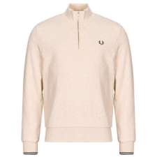 Fred Perry Pulóverek HALF ZIP Bézs EU M férfi pulóver, kardigán