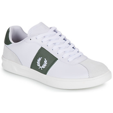 Fred Perry Rövid szárú edzőcipők B4 LEATHER / SUEDE Fehér 42