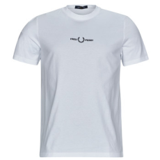 Fred Perry Rövid ujjú pólók EMBROIDERED T-SHIRT Fehér EU S