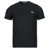Fred Perry Rövid ujjú pólók RINGER T-SHIRT Fekete EU M