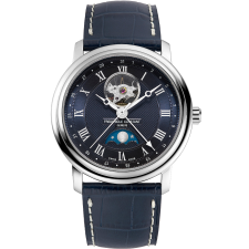 Frederique Constant FC-335MCNW4P26 Classic Moonphase Automatic Mens Watch, karóra