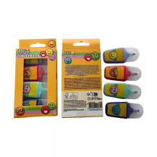 Free &amp; Easy P.O. Szövegkiemelő mini készlet 4 db-os filctoll, marker
