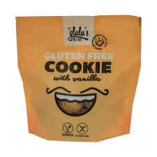 FreeFrom Hungary kft. Glulu's Free From vaníliás keksz 100g csokoládé és édesség