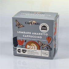 Frei Café CAFE FREI Kávékapszula, Dolce Gusto kompatibilis, 9 db, CAFE FREI &quot;Lombard amaretto cappuccino&quot; kávé