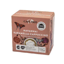 Frei Café CAFE FREI &quot;Havannai karamella-cappuccino&quot; Dolce Gusto kompatibilis Kávékapszula (9 db) kávé