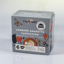 Frei Café Kávékapszula, Dolce Gusto kompatibilis, 9 db, CAFE FREI "Lombard amaretto cappuccino" - KHK849... kávé