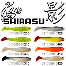  Frenetic Kage Shirasu gumihal 8cm neon/csillámos/piros úszóval csali