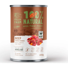 Fresh Farm Goulash with beef, carrots &amp; peas 400 g kutyaeledel