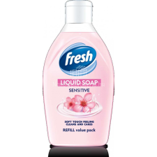 Fresh FRESH folyékony szappan virág illatú utántöltő (Sensitive) 1l tisztító- és takarítószer, higiénia