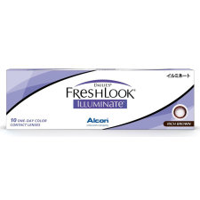 Freshlook Dailies® FreshLook® Illuminate™ Rich Brown 30 db 0,00 kontaktlencse