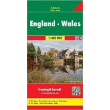 Freytag &amp; Berndt Anglia, Wales térkép 1:400 000 Freytag AK 0287 térkép
