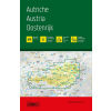 Freytag &amp; Berndt Ausztria autóatlasz , Ausztria autós atlasz 1:150 000 Freytag Ausztria térkép