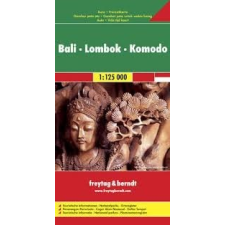 Freytag &amp; Berndt Bali-Lombok-Komodo, 1:125 000 Freytag térkép AK 163 térkép