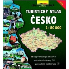 Freytag &amp; Berndt Csehország atlasz, Csehország turista és kerékpáros atlasz 1:50 000 Shocart 2016 Csehország turistatérképek térkép