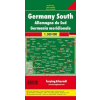 Freytag &amp; Berndt Dél-Németország, 1:500 000 Freytag térkép AK 0207