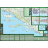 Freytag &amp; Berndt Horvát tengerpart Dél térkép 1:200 000 WCS Freytag térkép AK 7403S WCS