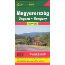 Freytag &amp; Berndt Magyarország térkép puhaborítóban, 1:500 000 Freytag térkép AK 10P 2017 térkép