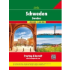 Freytag &amp; Berndt Svédország atlasz spirálkötésben, 1:250 000, 1:400 000 Freytag 2018