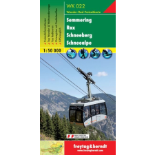 Freytag &amp; Berndt WK 022 Semmering, Rax, Schneeberg, Schneealpe turistatérkép 1:50 000 térkép