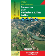 Freytag &amp; Berndt WK 051 Eisenwurzen, Steyr, Waidhofen a.d. Ybbs, Hochkar turistatérkép 1:50 000 térkép