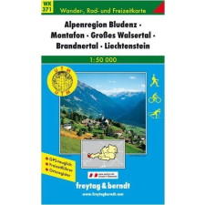 Freytag &amp; Berndt WK 371 Bludenz-Klostertal-Brandnertal-Montafon turista térkép Freytag 1:50 000 térkép