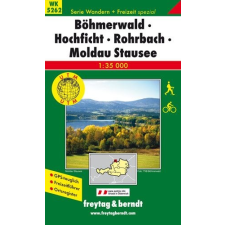 Freytag &amp; Berndt WK 5262 Böhmerwald-Hochficht-Rohrbach-Moldau Stausee turista térkép Freytag 1:35 000 térkép